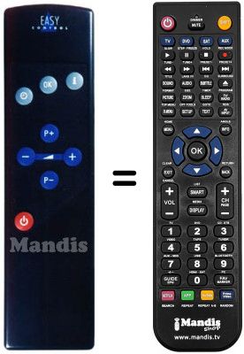 Comandament a distància equivalent FZ 916-TELE BOY