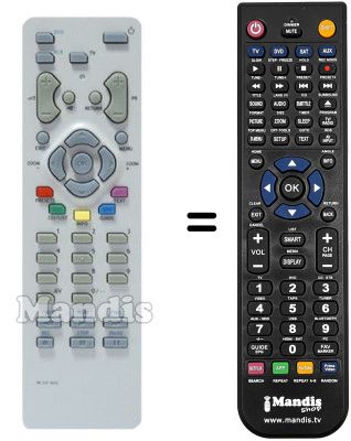 Comandament a dist&agrave;ncia equivalent Thomson 29 DZ 220 S