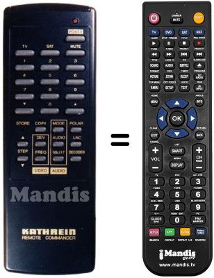 Comandament a dist&agrave;ncia equivalent UFD 90 (3 SCART)