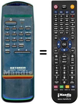 Comandament a dist&agrave;ncia equivalent UFD 93