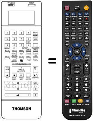 Comandament a distància equivalent Arc En Ciel V 630 Comandament a distància equivalent Arc En Ciel V 630
