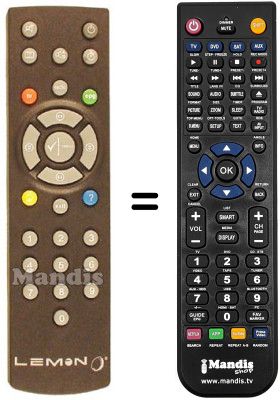 Comandament a dist&agrave;ncia equivalent Lemon 07-CI