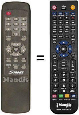 Comandament a distància equivalent Strong 520 LT