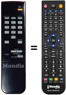 Comandament a dist&agrave;ncia equivalent VTech AST-500