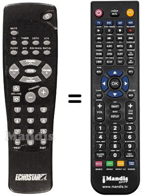 Comandament a distància equivalent Legend SR 200 IP