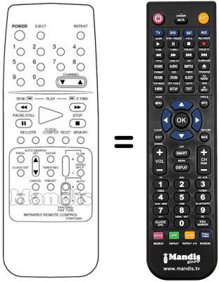 Comandament a distància equivalent Sinudyne SV9084