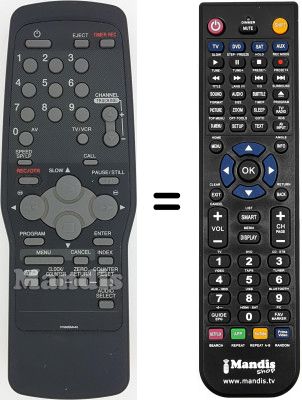 Comandament a distància equivalent Sinudyne SV12904