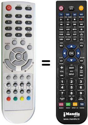 Comandament a distància equivalent REMCON1189