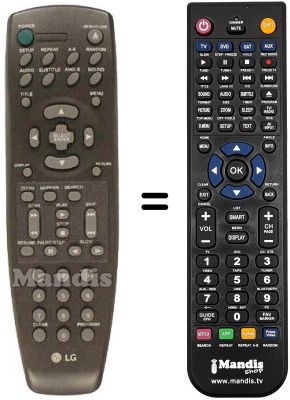 Comandament a distància equivalent REMCON969