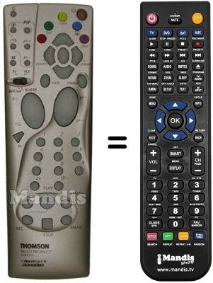Comandament a distància equivalent Thomson 29DZ640Z