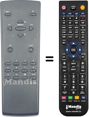 Comandament a distància equivalent RC2144