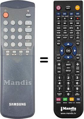 Comandament a distància equivalent Samsung 3F14-00033-320