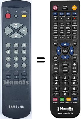 Comandament a distància equivalent Samsung CB5073Z