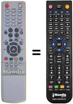 Comandament a distància equivalent Samsung AA59-00357B