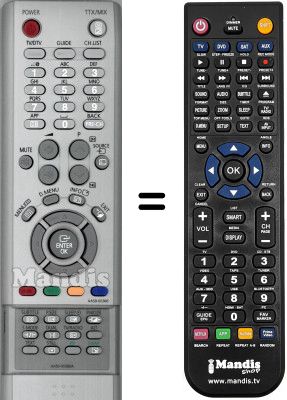 Comandament a distància equivalent Samsung RM-C803