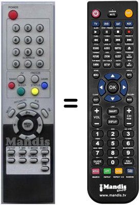 Comandament a distància equivalent RCL-06