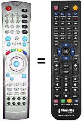 Comandament a distància equivalent REMCON659