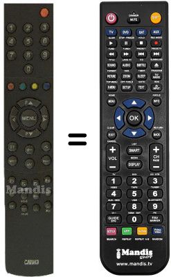 Comandament a dist&agrave;ncia equivalent Medion MD7554R