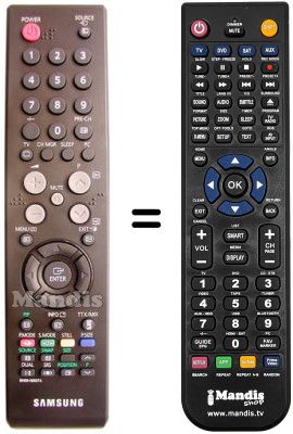 Comandament a distància equivalent BN59-00507B