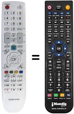 Comandament a distància equivalent Samsung BN59-00864A