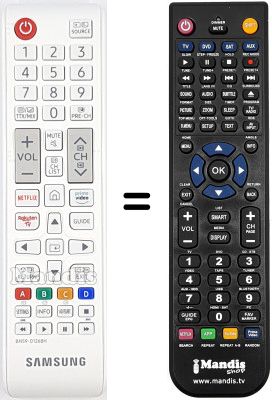 Comandament a distància equivalent Samsung LE32S71B