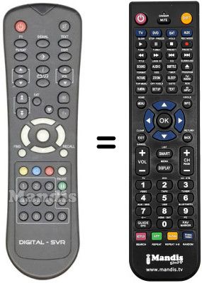 Comandament a distància equivalent REMCON885