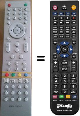 Comandament a distància equivalent BSV26188 V02
