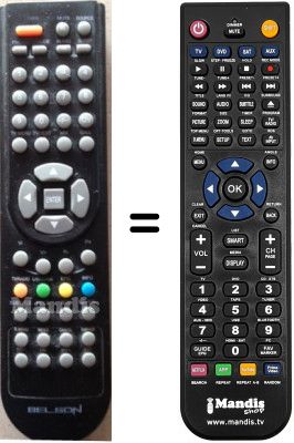 Comandament a distància equivalent Belson BSV-2082