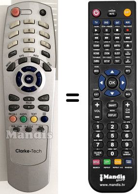 Comandament a distància equivalent REMCON755