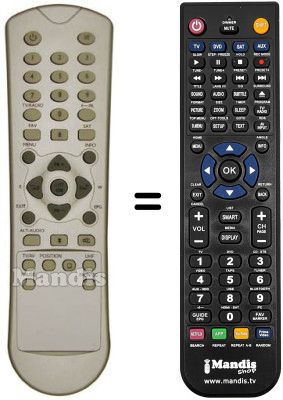 Comandament a distància equivalent REMCON1149