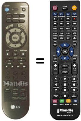 Comandament a distància equivalent REMCON674