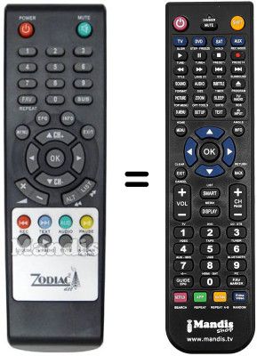 Comandament a distància equivalent REMCON1196
