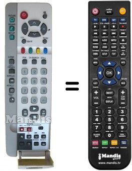 Comandament a distància equivalent Erres EUR511228