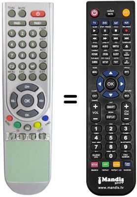 Comandament a distància equivalent REMCON1272