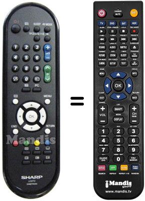 Comandament a dist&agrave;ncia equivalent GA607WJSA