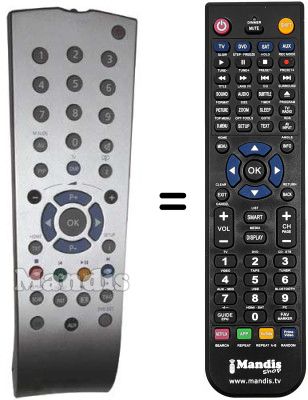 Comandament a dist&agrave;ncia equivalent Grundig LXW82-7635CONNECT