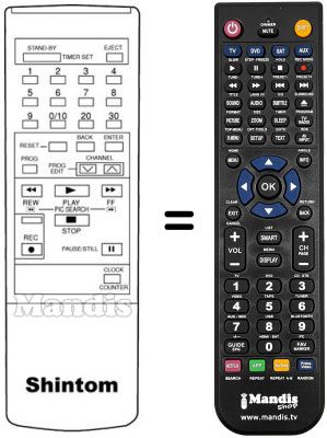 Comandament a dist&agrave;ncia equivalent Nesco HV70P