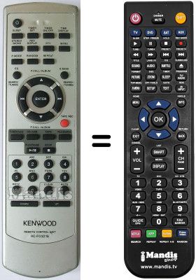 Comandament a distància equivalent RC-F0321E