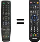 Comandament a distància equivalent LG 6710V00005H