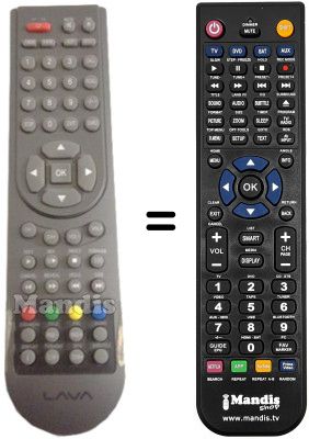 Comandament a distància equivalent LAVA SUP7936