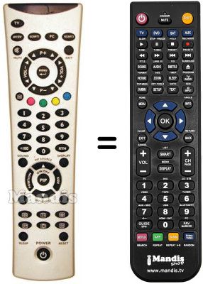 Comandament a distància equivalent Medion REMCON1232