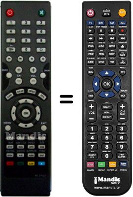 Comandament a dist&agrave;ncia equivalent Matsui RC-SY023