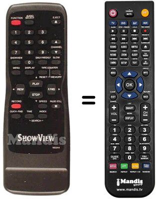 Comandament a dist&agrave;ncia equivalent Funai 21A-620