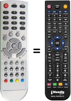 Comandament a distància equivalent N2003LBD