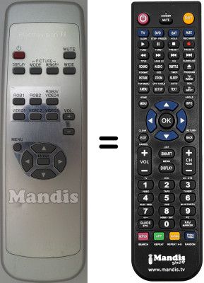 Comandament a distància equivalent Fujitsu P50XHA10