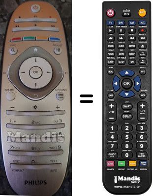 Comandament a distància equivalent 313923822601