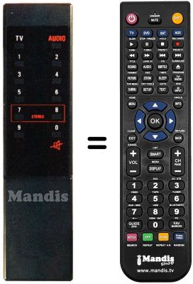 Comandament a distància equivalent REMCON593