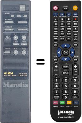 Comandament a distància equivalent RC-T790L