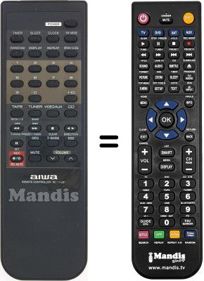Comandament a distància equivalent RC-TN330