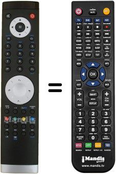 Comandament a dist&agrave;ncia equivalent RC1050